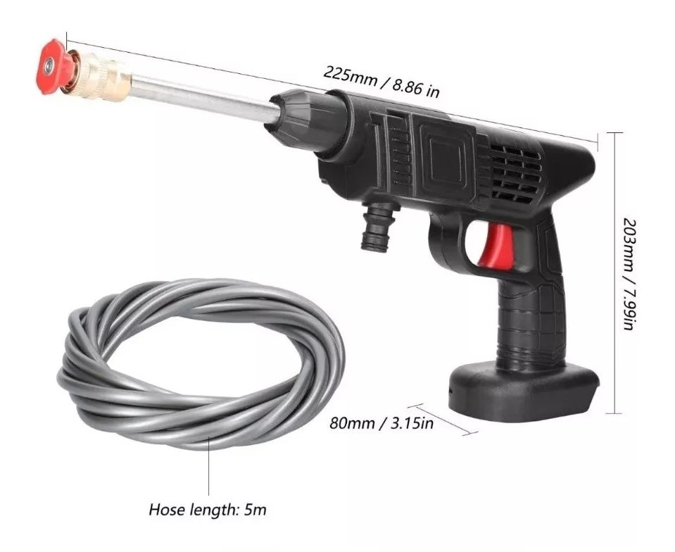 Hidrolavadora Inalámbrica Portátil Recargable 48V – 2 Baterías