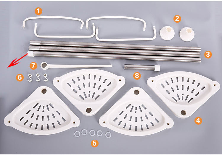Organizador De Baño Esquinero GRANDE