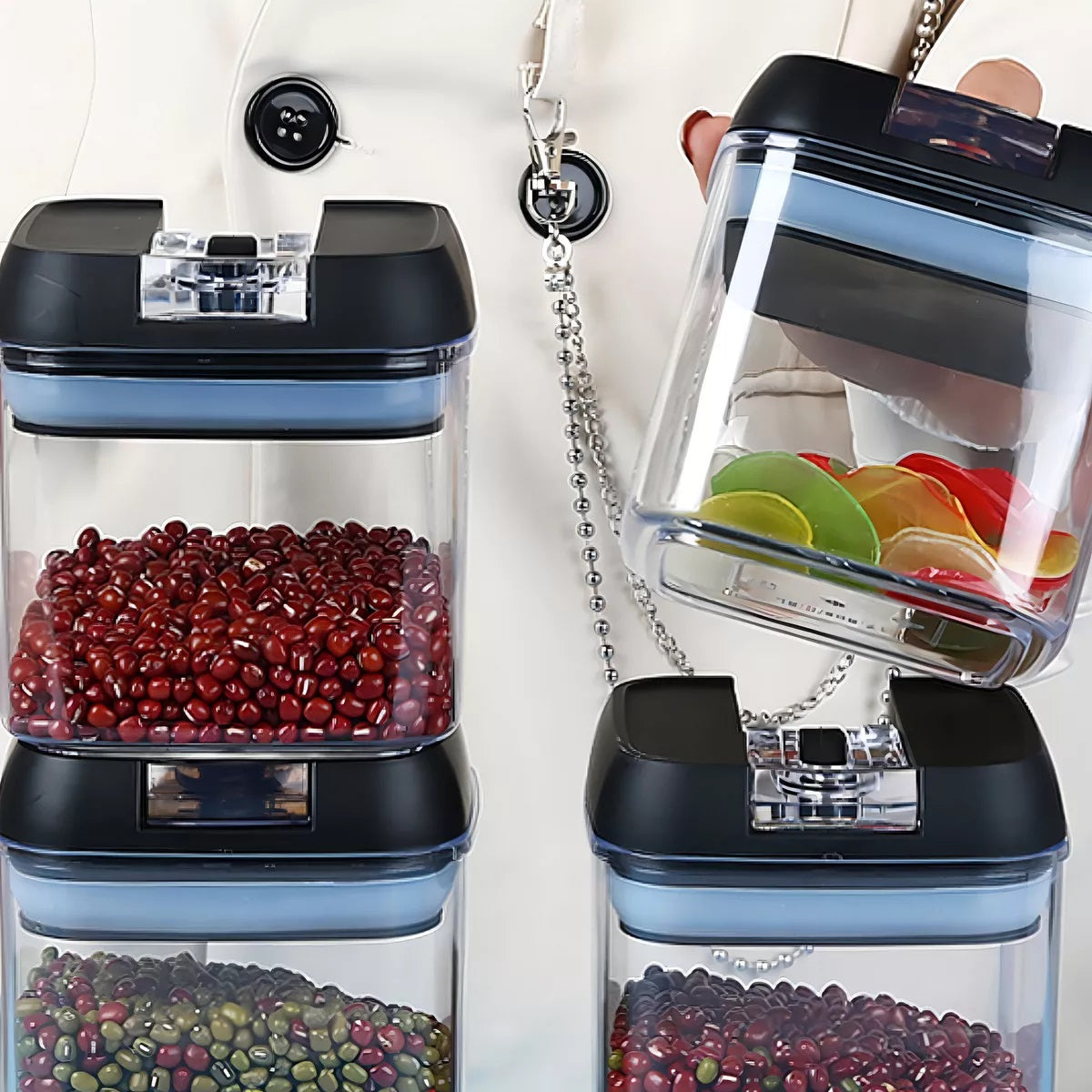 Organizador Frasco Hermetico Cocina x7