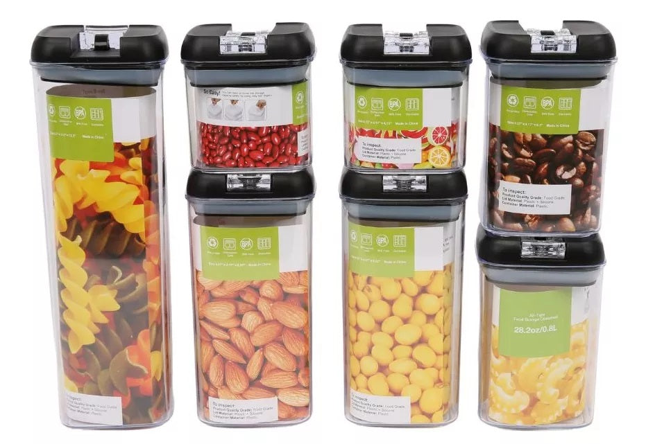 Organizador Frasco Hermetico Cocina x7