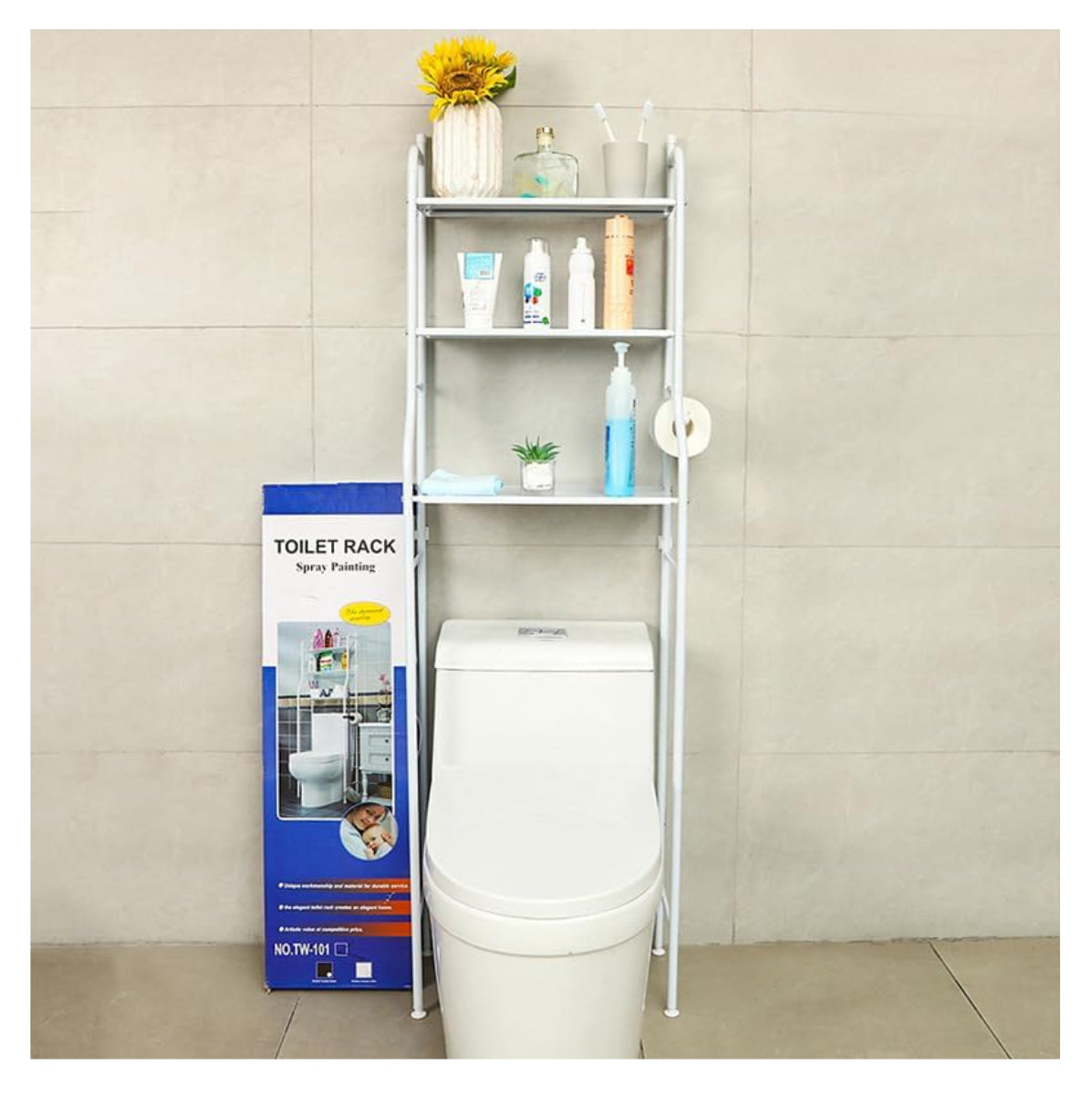 🛁 Estante Organizador de Baño – 3 Niveles