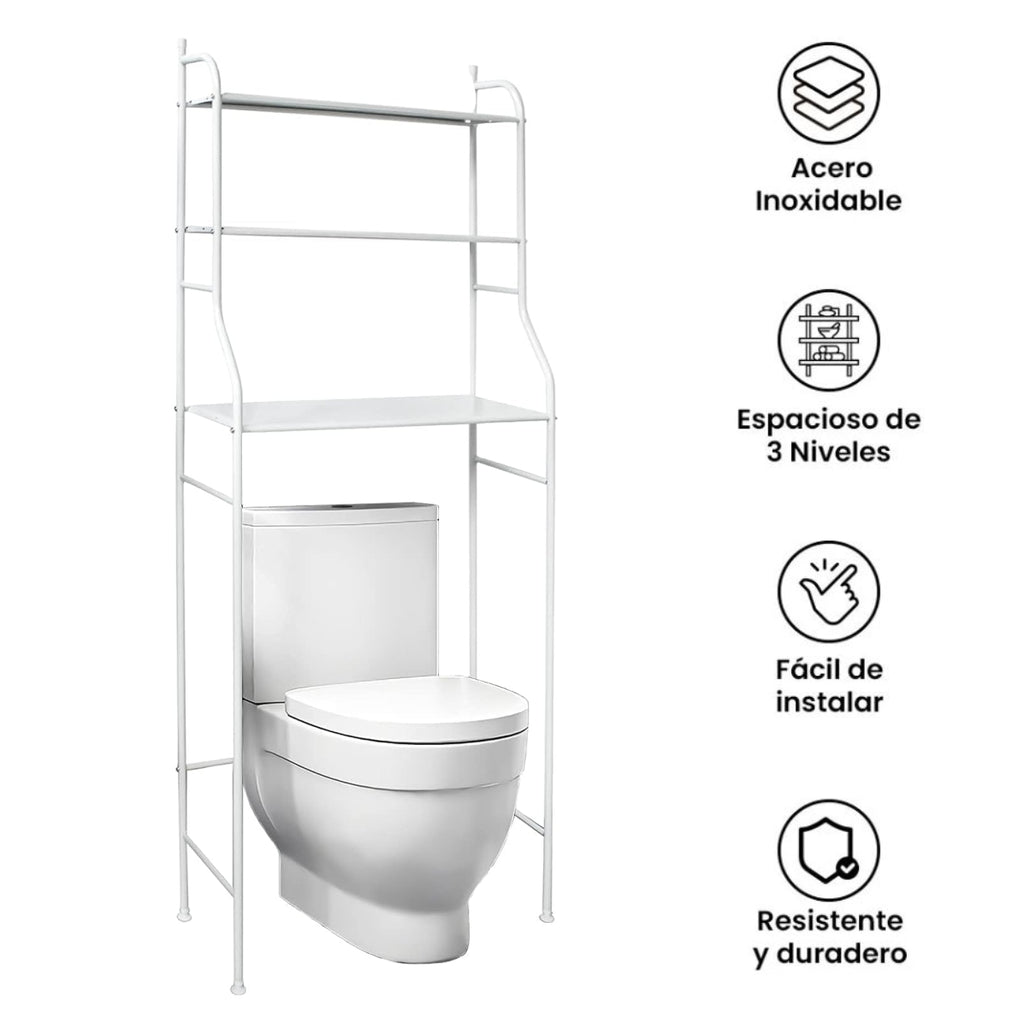 🛁 Estante Organizador de Baño – 3 Niveles