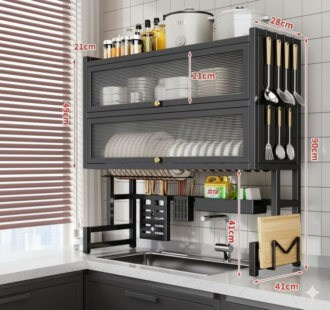 🌟 Escurridor con Doble Tapa 🌟