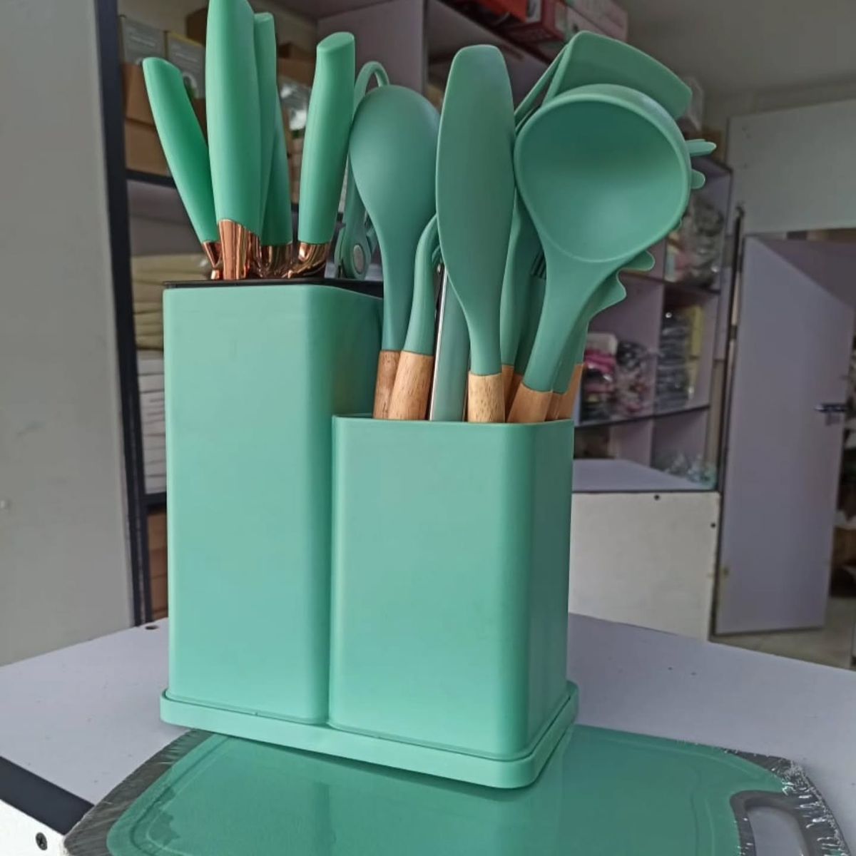 Set Utensilios Cocina En Silicona 19pz