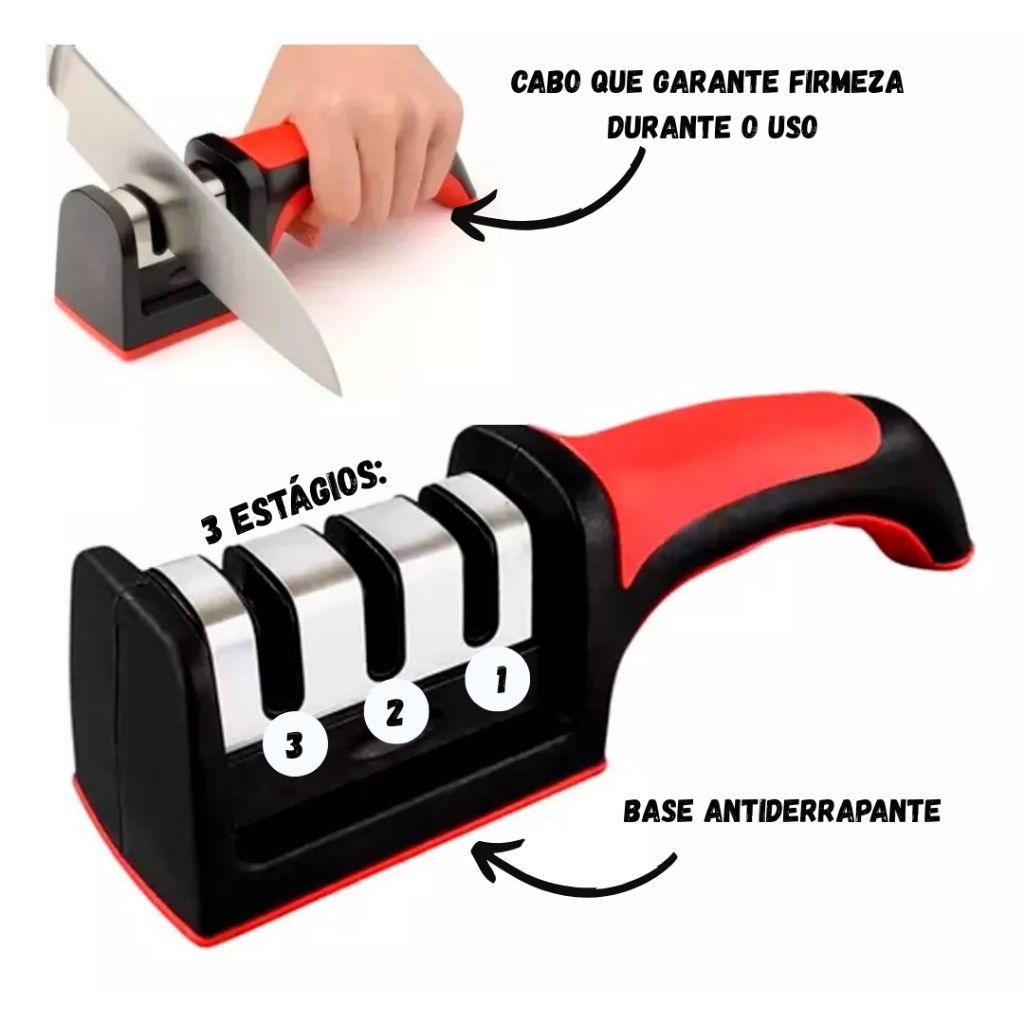 Platero escurridor con cajón + afilador