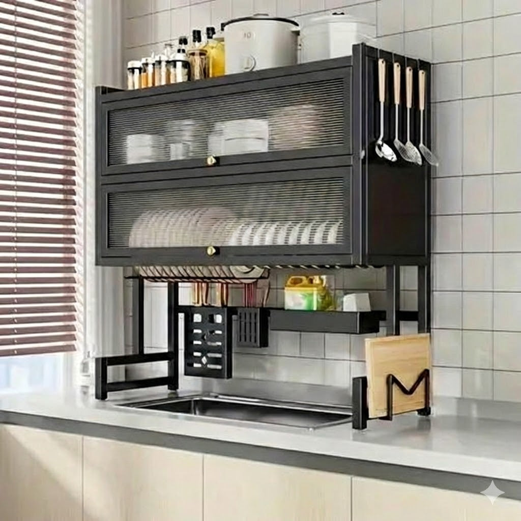 Escurridor de 2 tapas - 65 cm de ancho