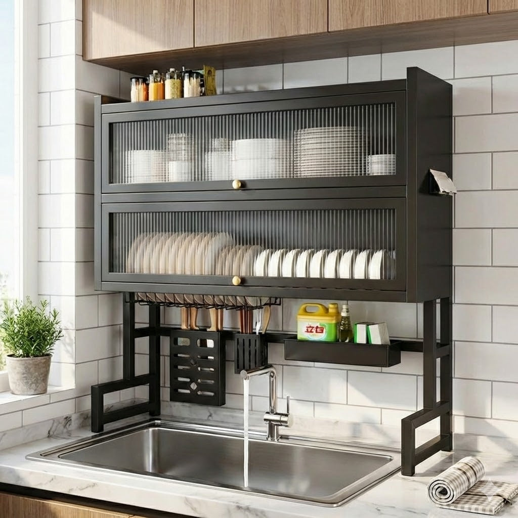 Escurridor de 2 tapas - 65 cm de ancho